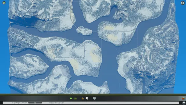 Frosty Rivers map screenshot 2, Cities: Skylines