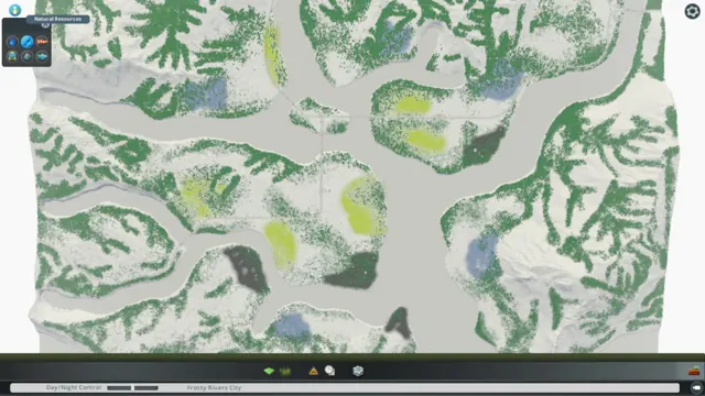 Frosty Rivers map screenshot 3, Cities: Skylines