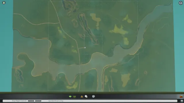 Garden Rivers map screenshot 2, Cities: Skylines