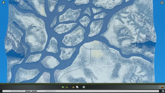 Icy Islands map screenshot 2, Cities: Skylines
