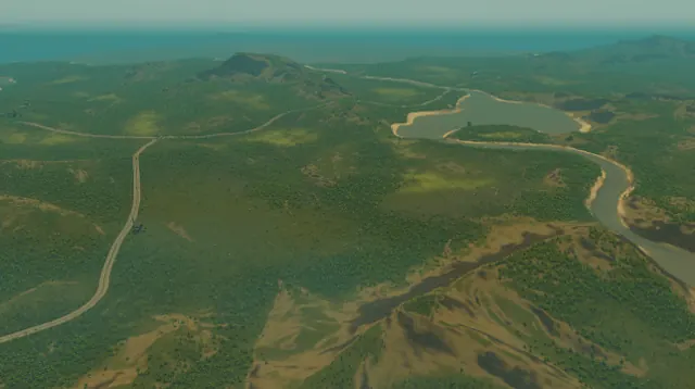 Cavern Coast map preview, Cities: Skylines