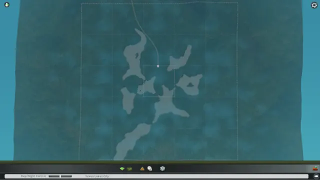 Seven Lakes map screenshot 2, Cities: Skylines