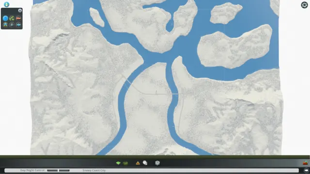 Snowy Coast map screenshot 7, Cities: Skylines