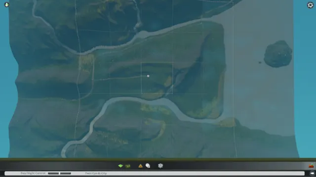 Twin Fjords map screenshot 2, Cities: Skylines