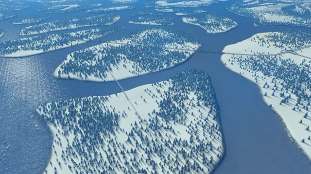 Icy Islands map
