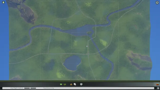 Two Rivers map screenshot 2, Cities: Skylines