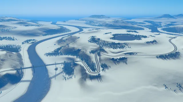 Winter Hills map