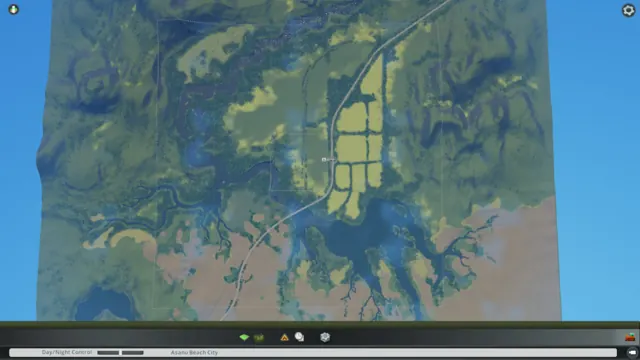 Biomes Valley map screenshot 2, Cities: Skylines
