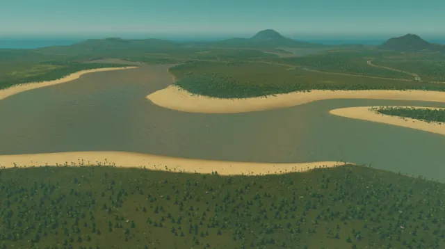 Sandy Beach map