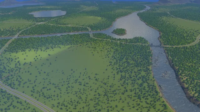 Two Rivers map