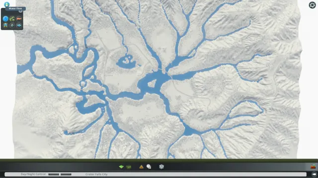 Crater Falls map screenshot 7, Cities: Skylines