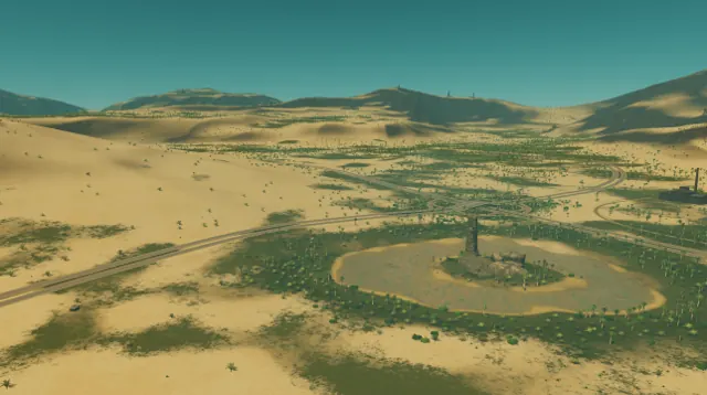 Desert Oasis map