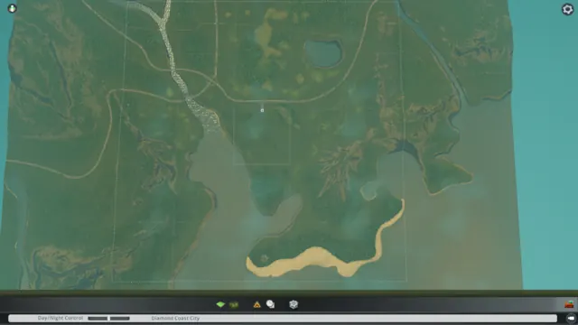 Diamond Coast map screenshot 2, Cities: Skylines